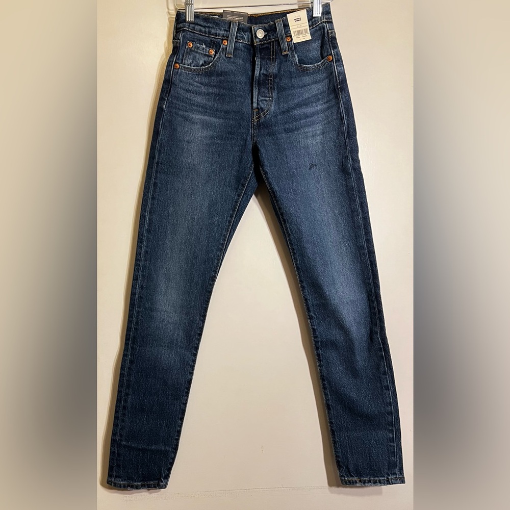 Levi's 501 Skinny Jeans in Dark Blue